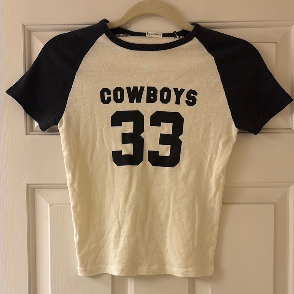 brandy melville/john galt cowboys shirt